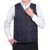 Áo vest nam trung niên nam trung niên ấm áp cotton mùa thu và mùa đông người già vest vest cỡ lớn áo khoác blazer nam hàn quốc Áo vest cotton