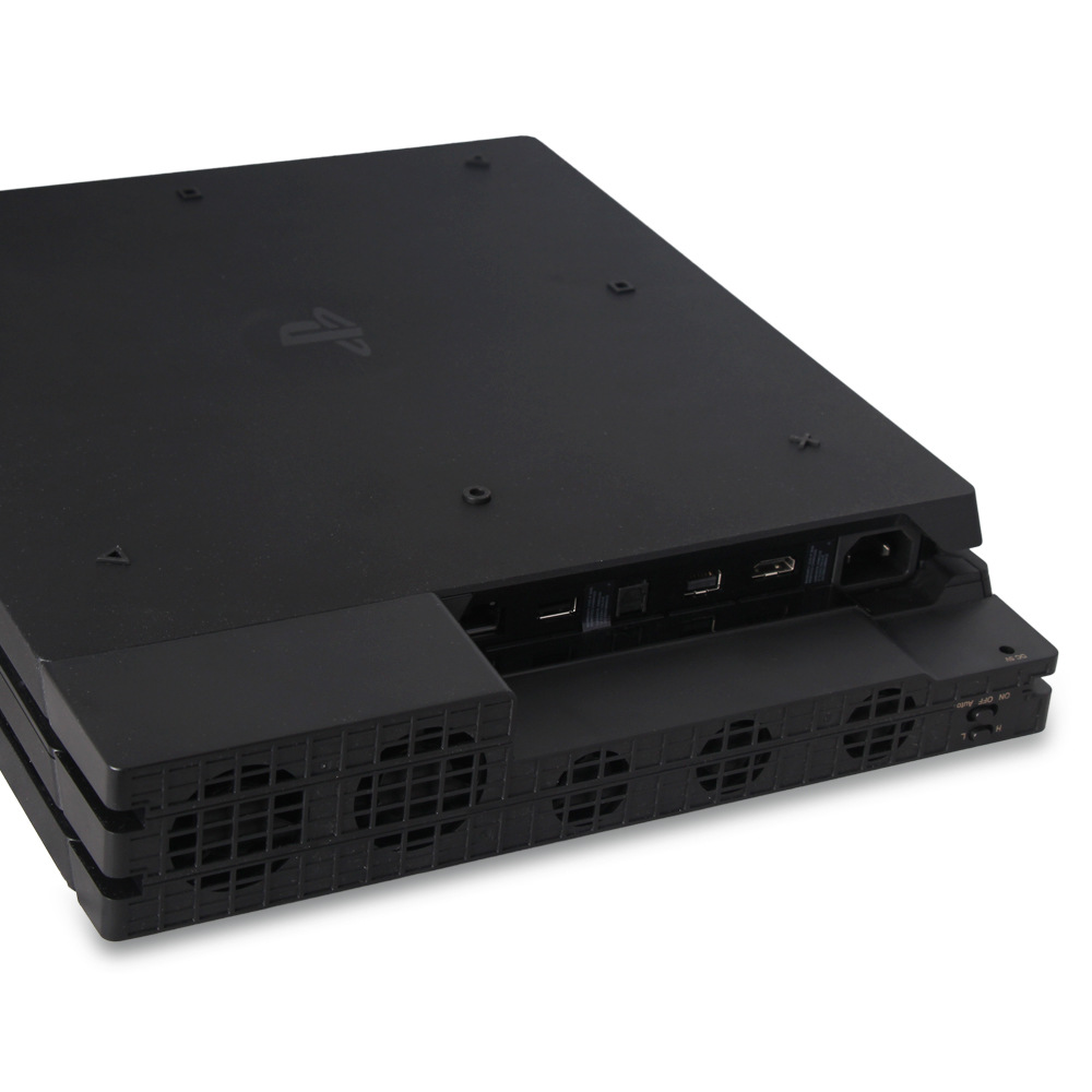 DOBE chính hãng PS4 PRO chủ quạt điều khiển nhiệt độ chuyên nghiệp làm mát quạt tản nhiệt phía sau PS4 - PS kết hợp sạc nhiều cổng