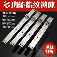 [特殊规格指纹锁专用锁体全不锈钢圆柱锁体双快双活智能锁锁体30宽]