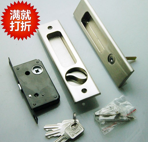 Indoor Solid Wood Door Lock Eurostyle Mobile Door Lock Hook Lock Pull Door Lock Make-up Room Lock Kitchen Door Lock Sliding Door Lock