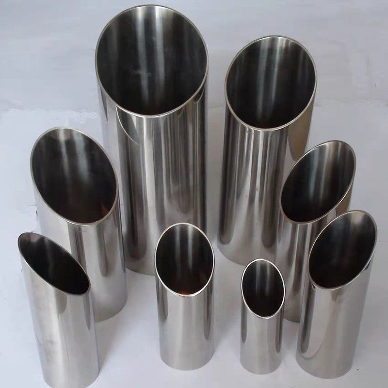 304 stainless steel pipe decorative pipe 316 sanitary pipe water pipe bright pipe square pipe laser processing zero cutting