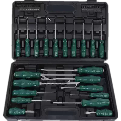 41-piece set of screwdriver set tool plum blossom type batch set cross-shaped household auto repair screw screwdriver screwdriver