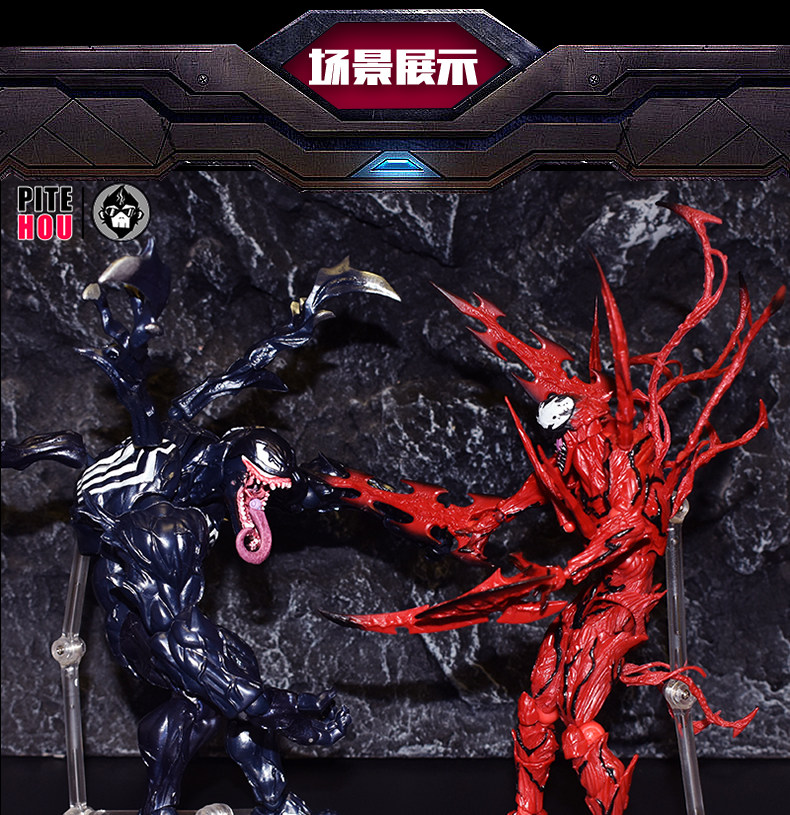 Куклы/ украшения/детали 复仇者联盟山口式shf红色屠杀蜘蛛侠漫威6寸可动毒液手办模型玩具 29534