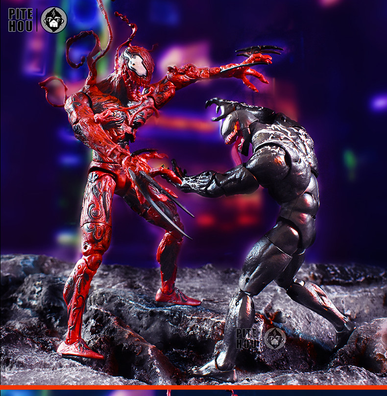 Куклы/ украшения/детали 复仇者联盟山口式shf红色屠杀蜘蛛侠漫威6寸可动毒液手办模型玩具 29534