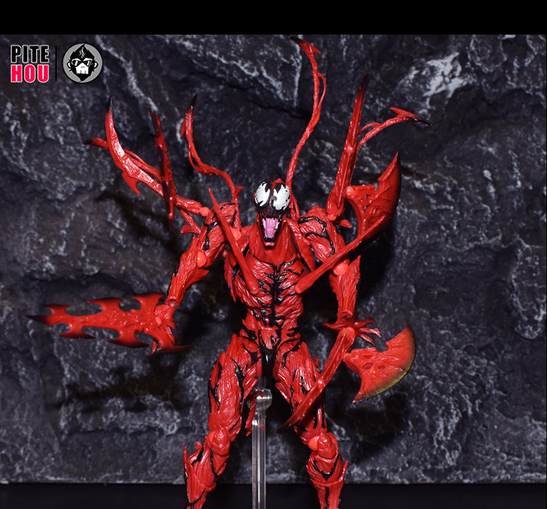 Куклы/ украшения/детали 复仇者联盟山口式shf红色屠杀蜘蛛侠漫威6寸可动毒液手办模型玩具 29534