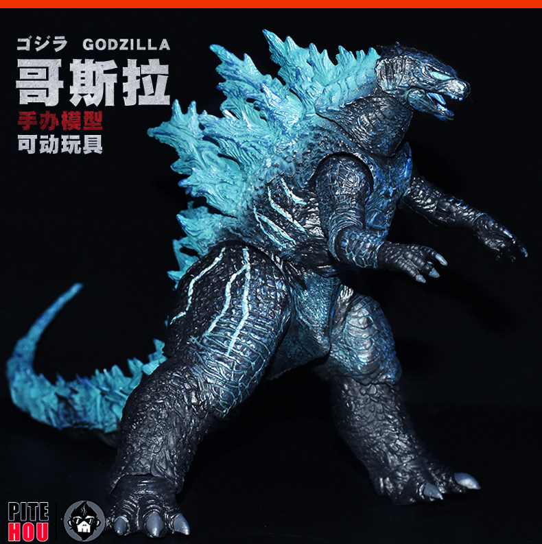 Куклы/ украшения/детали 哥斯拉大战金刚手办怪兽之王可动玩偶电影版红莲核能喷射模型摆件