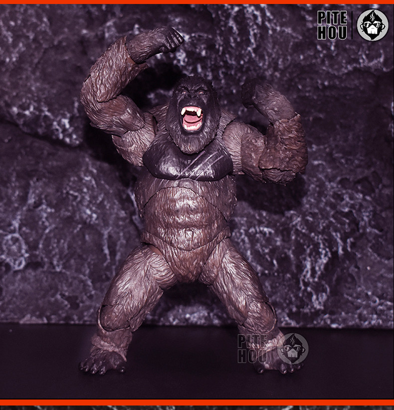 Куклы/ украшения/детали 哥斯拉大战金刚手办怪兽之王可动玩偶电影版红莲核能喷射模型摆件