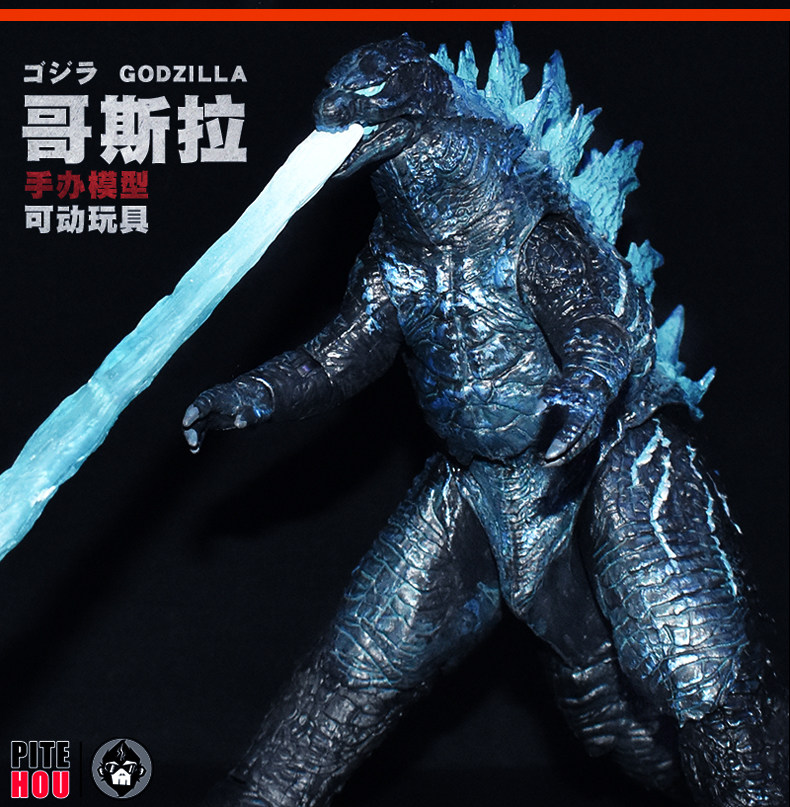 Куклы/ украшения/детали 哥斯拉大战金刚手办怪兽之王可动玩偶电影版红莲核能喷射模型摆件