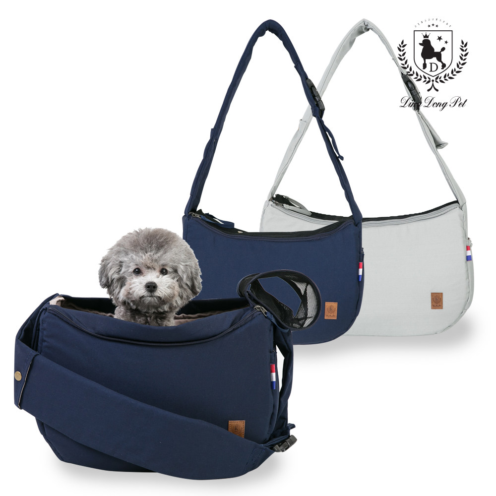 Dingdong send pet supplies cat go out portable shoulder bag cat and dog diagonal bag puppy backpack teddy travel bag