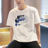 Nike, летний дышащий спортивный костюм, футболка, короткий рукав
