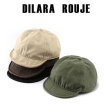 DILARA ROUJE official website Korean style fashion trend short brim baseball cap womens sun protection visor hat mens peaked cap trendy
