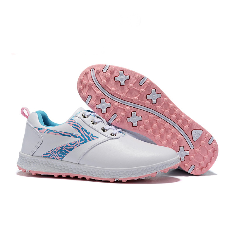 Golf Shoes Women Waterproof Light Non-slip Fixing Nails Korean Version Golf Shoes Lady New Sneakers