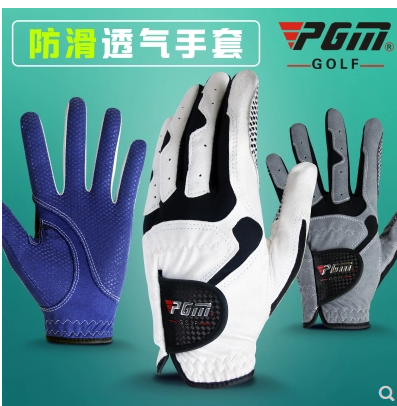 Golf gloves men's cloth gloves breathable soft microfiber cloth non-slip with left and right hand single