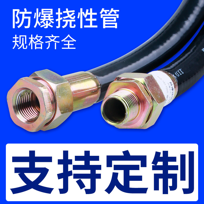 Explosion-proof hose Flexible connecting tube 4 points DN20 explosion-proof wire tube Flexible tube Explosion-proof tube threading tube Explosion-proof flexible tube