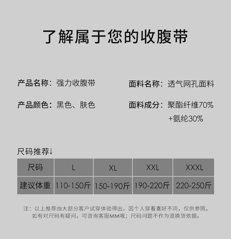Поясной ремень мужской брюшной брюк