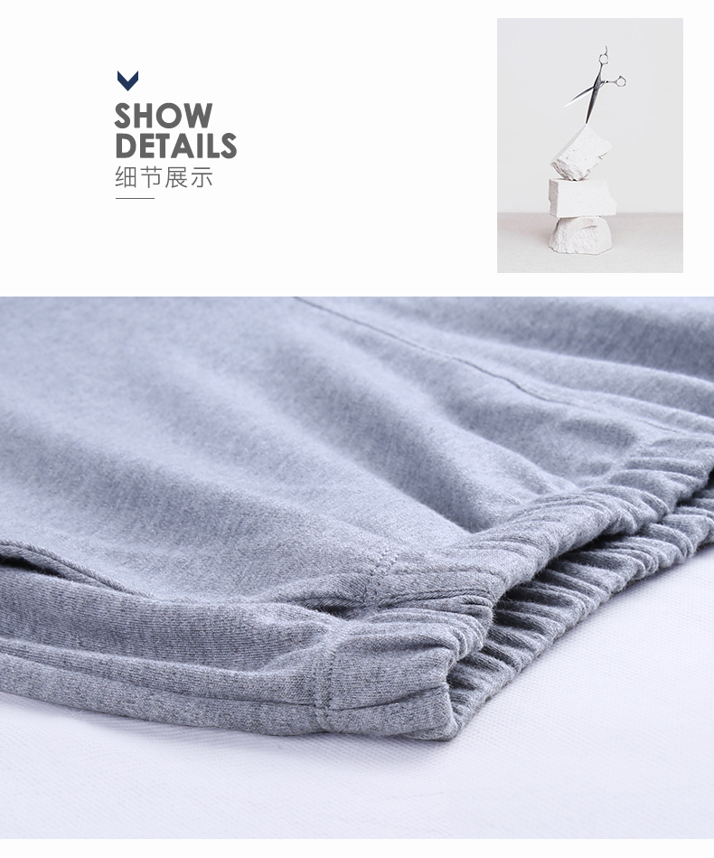 2 quần nam nhà quần mùa xuân và mùa thu giản dị đồ ngủ dày cotton dày nam quần thể thao mùa đông nhà quần cotton quần short kaki nữ