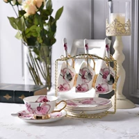 Phalaenopsis 4 чашки 4 Получить 4 ложки+золотые рамки