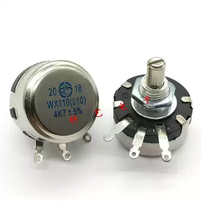WX110(010)4K7 4 7K 4 7K ohms 5% 1W 1 Watt turn wirewound potentiometer