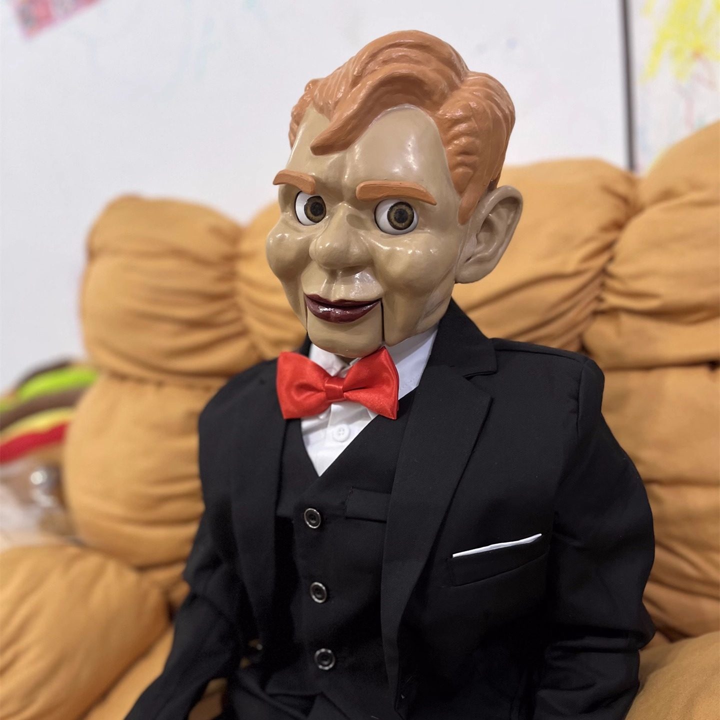 腹语表演木偶油头大叔：外国人偶，灵活可动，让你的表演惊爆全场！-木偶-淘宝好物网