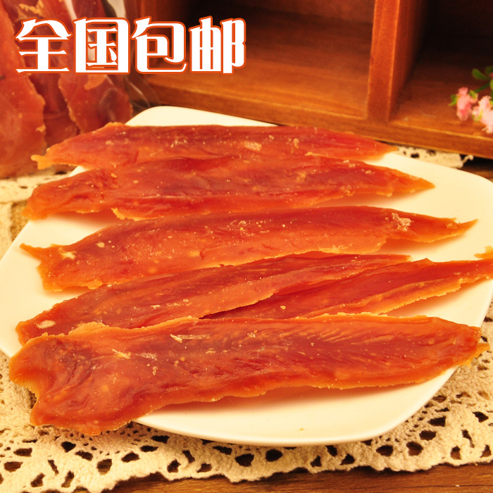 Pet snacks whole branch AA grade duck breast strips Teddy dog ​​snacks duck meat dry dog ​​snacks duck meat strips 800G
