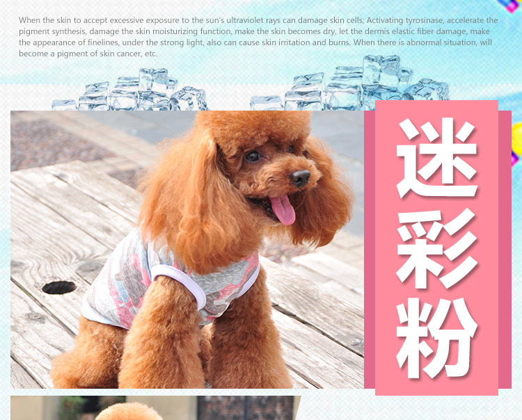 Quần áo chó Teddy quần áo thú cưng mùa xuân mùa hè hơn gấu trúc con chó con chó con quần áo thú cưng mùa xuân và mùa hè vest - Quần áo & phụ kiện thú cưng áo chó con