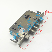 SJ663] Stainless steel automatic lock body semi-automatic cylindrical fingerprint lock and ordinary single-active anti-theft door available