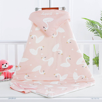 Cotton newborn cuddle baby blanket Baby cotton wrapped Bamboo fiber quilt Silk quilt Cartoon print