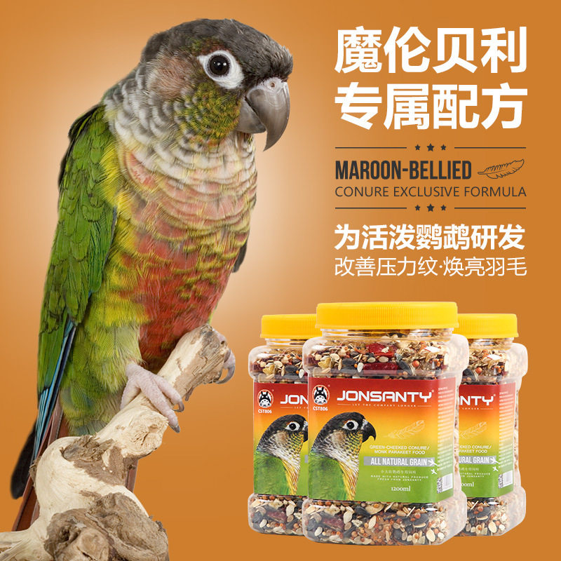 The Pamby Day Small Sun Parrot Feed Diamond Ash Machine Golden Sun Xuanfeng Monk and Medium Bird Food and Bird Food nourishing pills