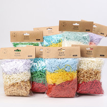 Lafite grass shredded paper silk strips fillings gifts candy fruit boxes accessories creative color packaging materials