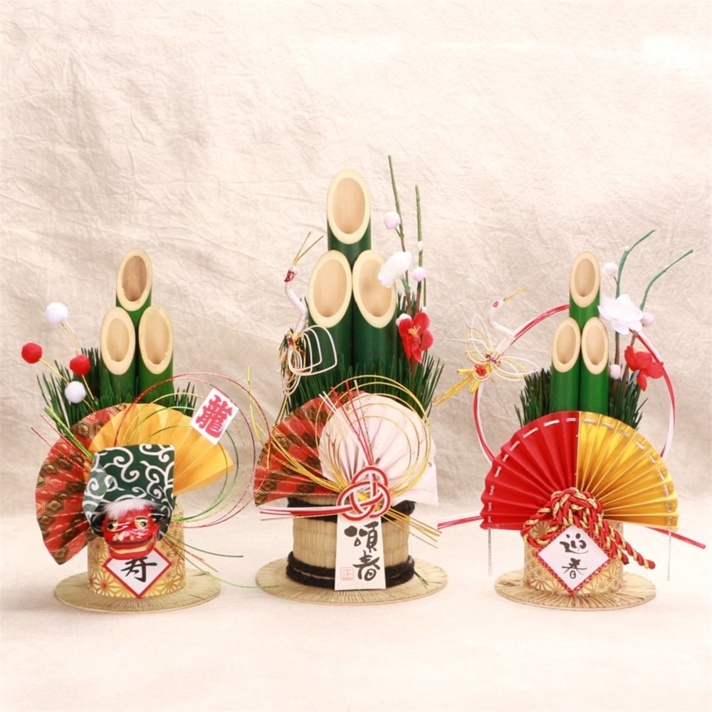 日本料理寿司店门松装饰品开店招财送礼日式新年摆设和风稻草摆件-阿里巴巴