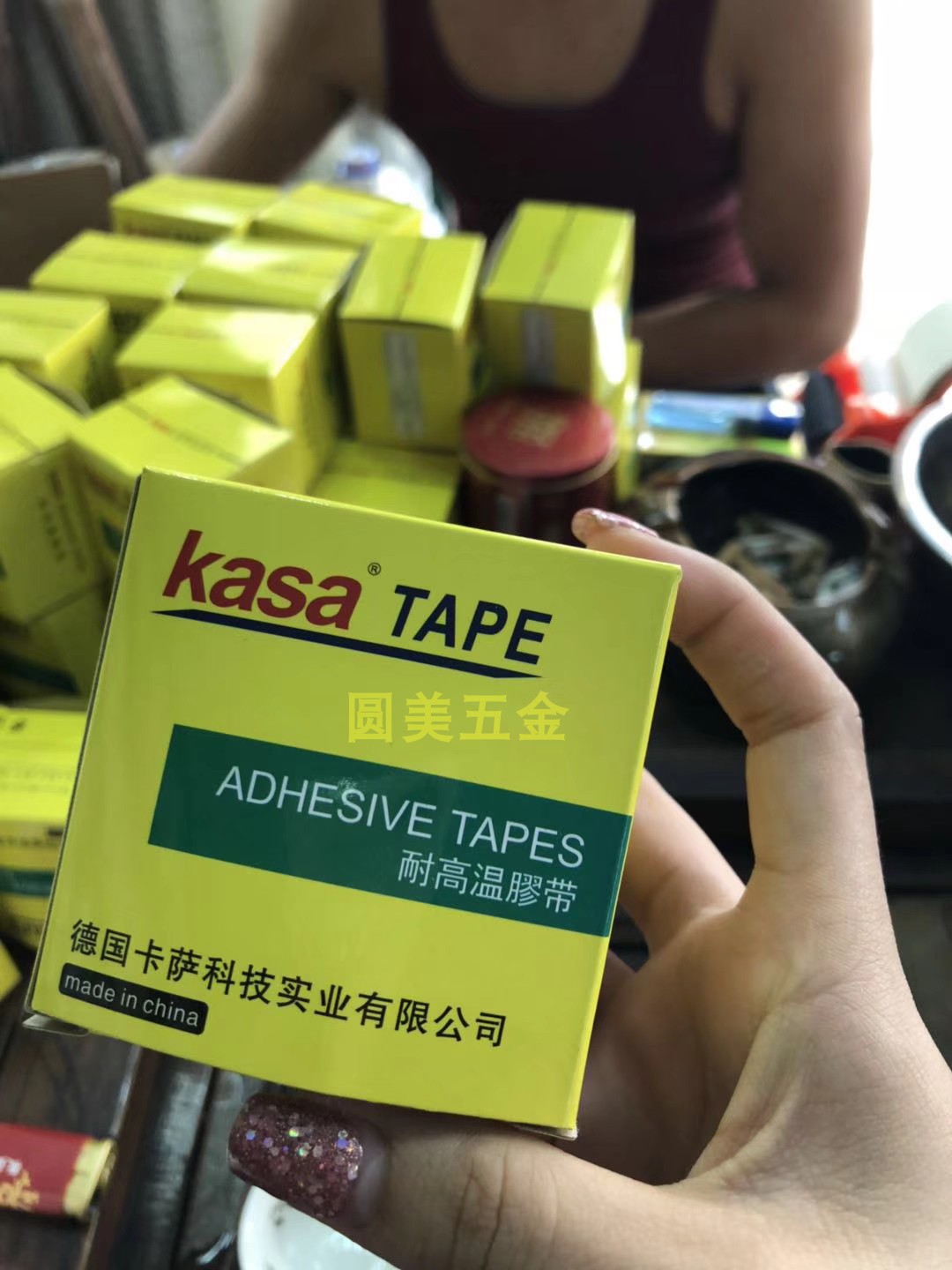 kasa Cassa high temperature Teflon insulation rubber fabric insulation wear resistant vacuum sealing machine tape is 25mm wide