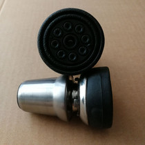 Crutches Rubber feet armpit crutches Wear-resistant rubber feet sets of hands and elbows Crutches head rubber head accessories 22mm rotation pad