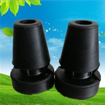 Crutches non-slip foot pad rubber wear-resistant crutches crutches disabled Vientiane corner crutches accessories crutches