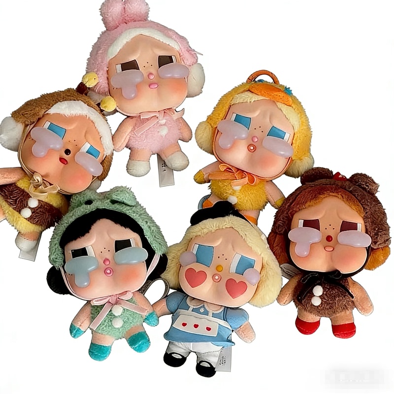Tearful Doll High-Quality Vinyl Face Plush Blind Box Figure Pendant Crying Tears Girl Gift Bag Charm