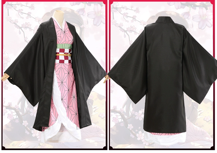 kimetsu no yaiba kanao cosplay Kimetsu không Yaiba cos trang phục Kamado Nezuko cos trang phục đầy đủ cosplay anime trang phục tóc giả nữ Haori cosplay suma demon slayer