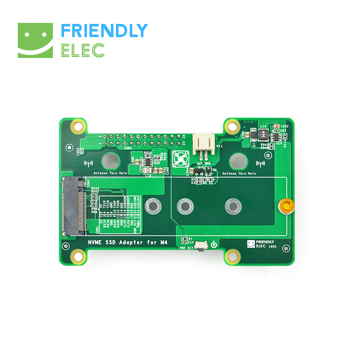 Friendly NanoPi M4V2 M4 dedicated PCIe NVMe SSD development expansion board PCIex2 RK3399
