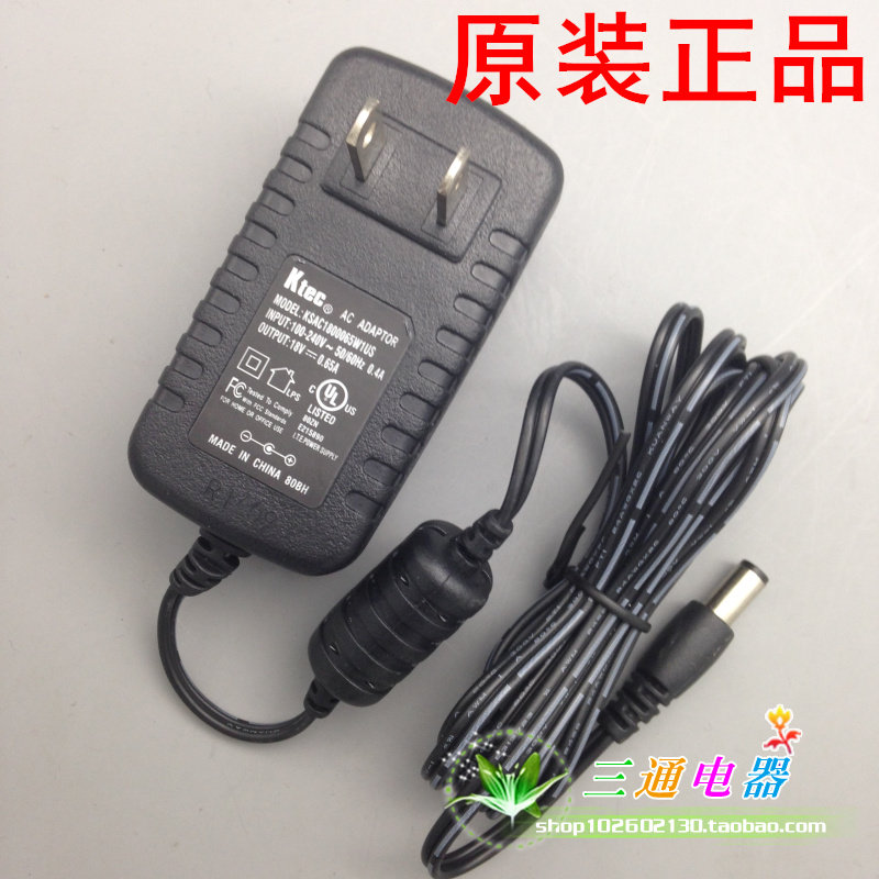 The original Ktec Ktec 18V0 65A power adapter can replace 18V1A