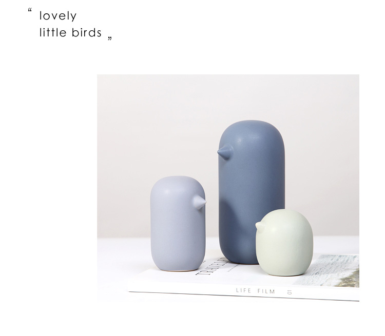 The Nordic idea ceramic bird furnishing articles household act The role ofing is tasted sitting room adornment TV cabinet office decoration small gifts