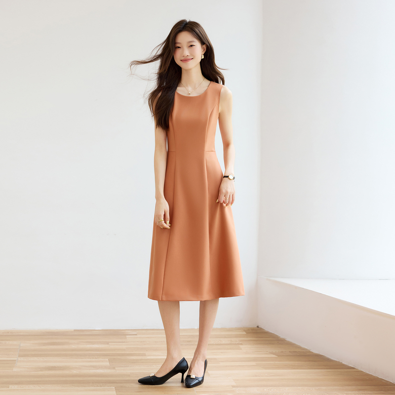 Sleeveless Dress for Women 2026 New Spring and Autumn Inner Layering Waist-Cinching High-End Elegant Mid-Length Tank Dress Sleeveless Dress for Women 2026 New Spring and Autumn Inner Layering Waist-Cinching High-End Elegant Mid-Length Tank Dress