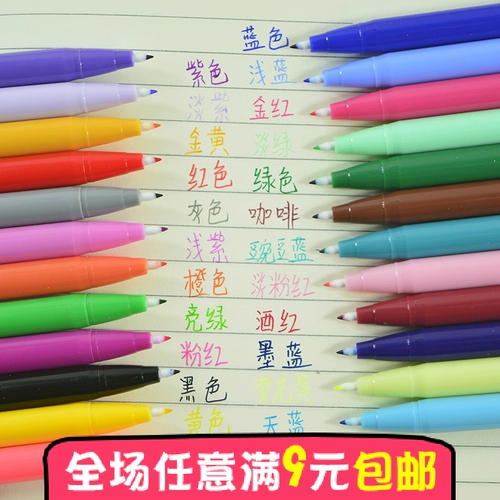 Лайнер, ручка-роллер, акварель, мелки, ручка на водной основе