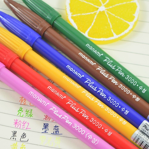 Лайнер, ручка-роллер, акварель, мелки, ручка на водной основе