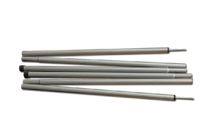 Tent poles Rear hall poles Side window poles Tent poles