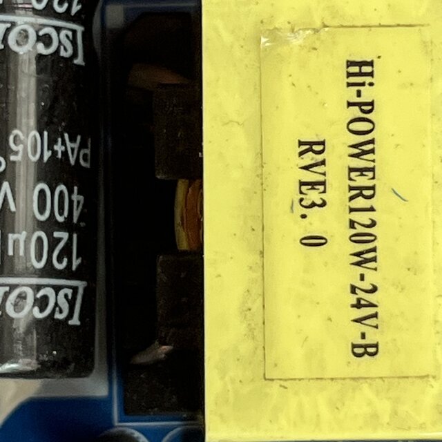 Original Gigabit Poe Network Switch Power Supply Hi-Power120W-24V-B Power Board 24V5A