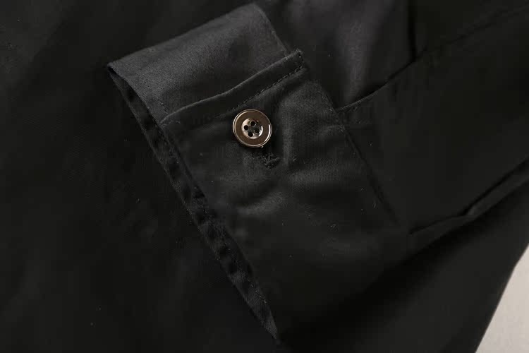 Áo khoác nam thanh niên mùa xuân và mùa thu thường xuyên Cotton đứng cổ áo dài tay nhiều túi mỏng Áo khoác nam hàng đầu áo khoác mỏng