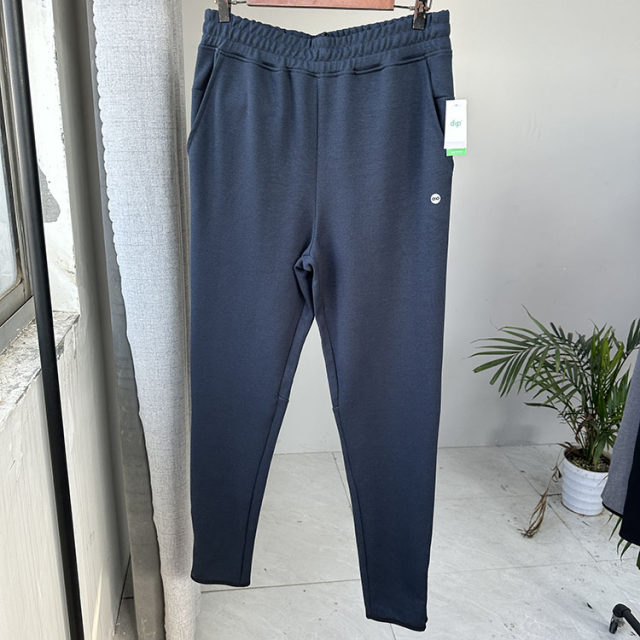 Sweatpants ຜູ້ຊາຍພາກຮຽນ spring ແລະດູໃບໄມ້ລົ່ນບາງບານເຕະກາງແຈ້ງແລ່ນ Elastic Slim Fit ຕີນຂະຫນາດນ້ອຍ Pants Elastic Waist Drawstring Pants