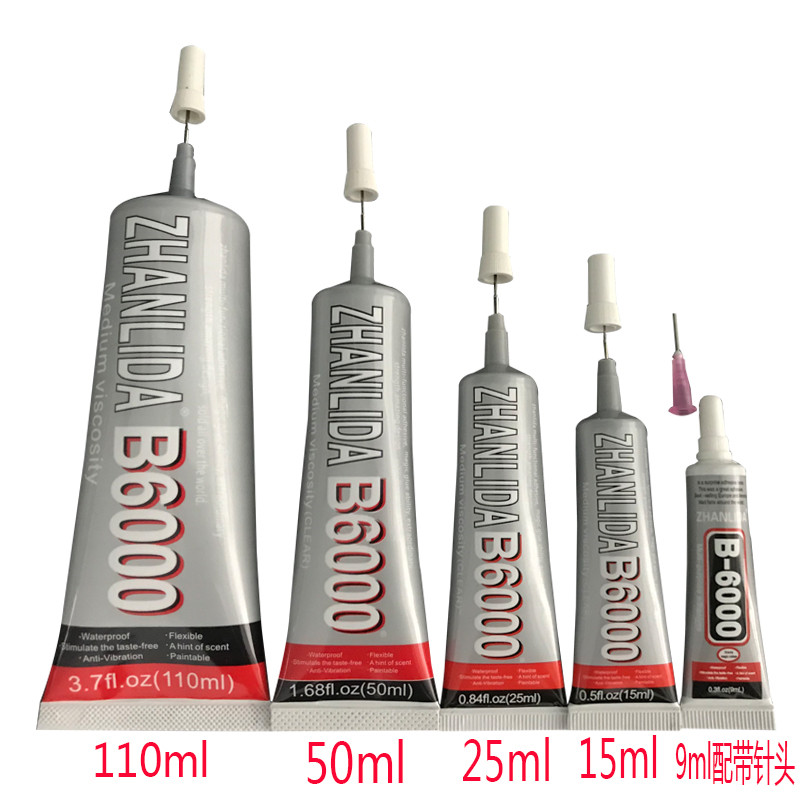B6000 mobile phone special adhesive screen open glue mend multifunction glue Acrylic Hand Slime paste Brick New