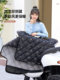Electric Vehicle Windproof Cover, Winter Fleece-Lined and Thickened, Waterproof and Cold-Proof for Electric Motorcycles, Autumn and Winter Model