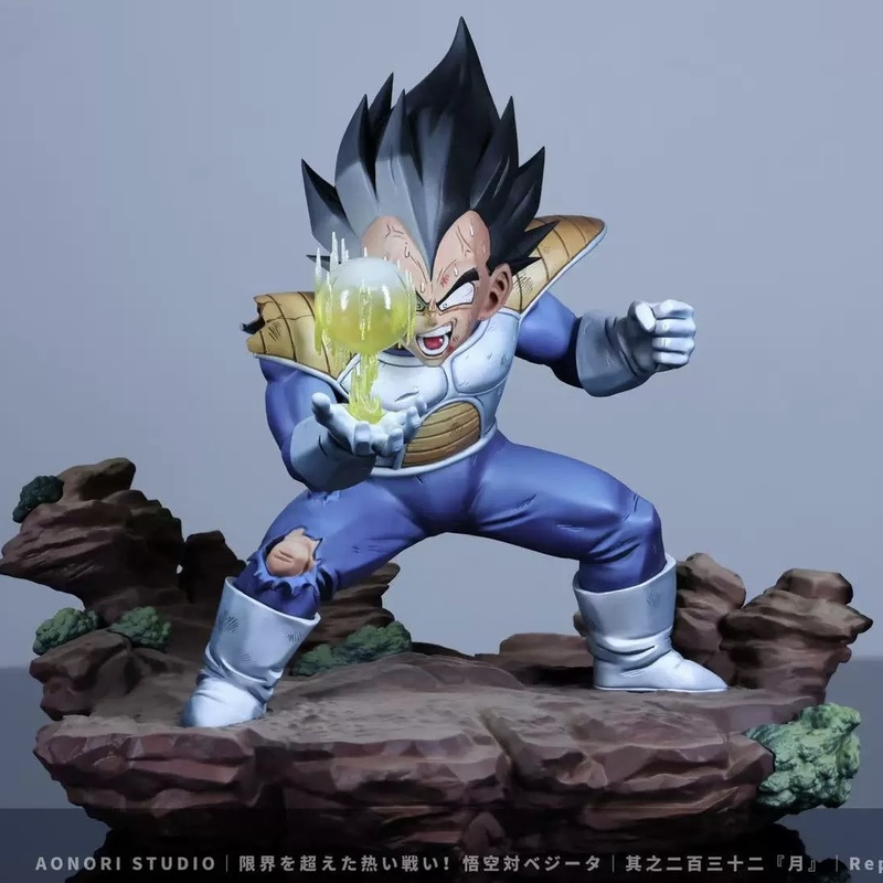 [in Stock] [Dahua Gk] Aonoristudio Moon Creation Vegeta Msp Dragon Ball Figure Resin Replica