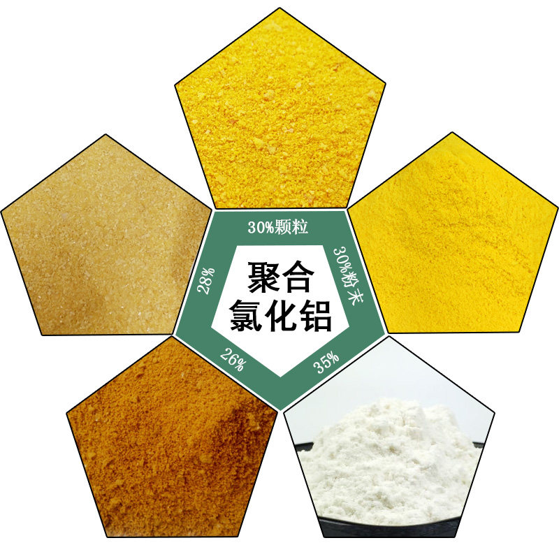 Polymerized aluminum chloride PAC sewage treatment flocculant pool purification water quality