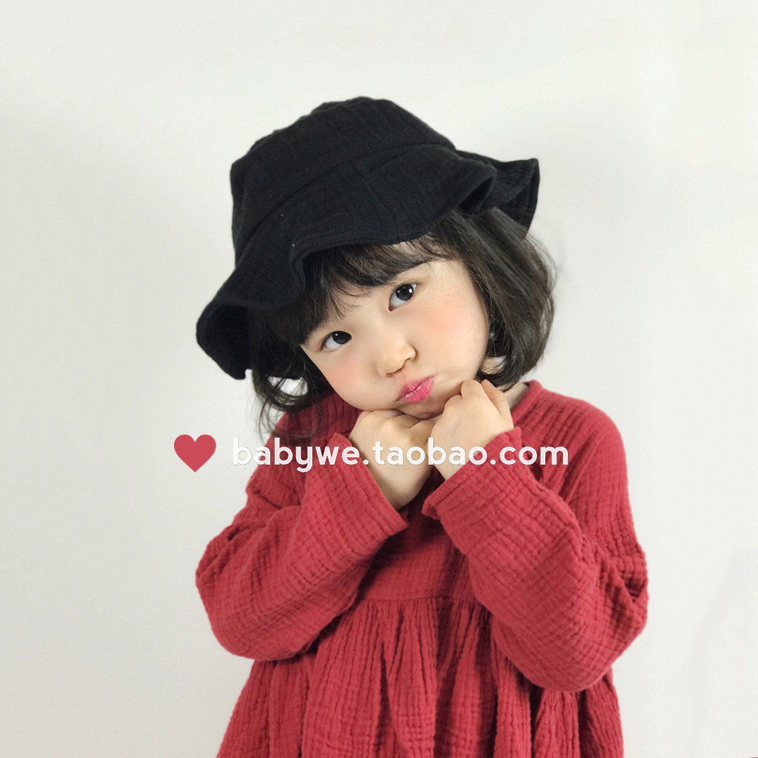 BabyWe Korean Children's Hat Spring and Autumn Baby Soft New Fisher Hat Boy Girls